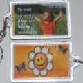 Brelocuri plastic personalizate foto
